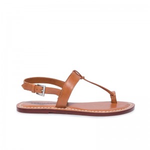 Bernardo Maverick 2 Toe Ring Flate Sandaler Dame Brune | NEE1550GO