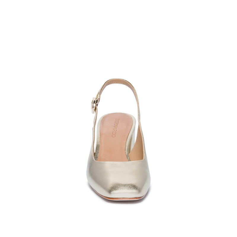 Bernardo Alexia Slingback Pumps Dame Gull | YPV5548ZH