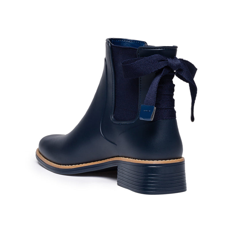 Bernardo Briton Slip On Rain Chelsea Støvler Dame Marineblå | BIH6735XT