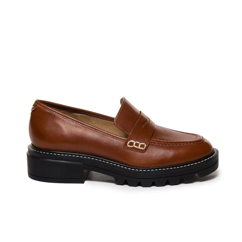 Bernardo Chandler Lug-Sole Loafers Dame Mørke Brune | MXB8063WW