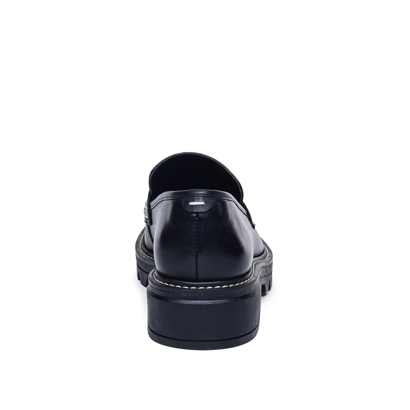 Bernardo Chandler Lug-Sole Loafers Dame Svarte | MON2641NX