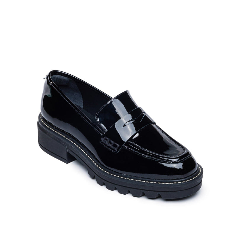 Bernardo Chandler Lug-Sole Loafers Dame Svarte | ZLH3559CK