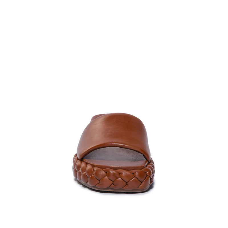 Bernardo Charleston Braided Slidesandaler Dame Sjokolade | LDC1671XU