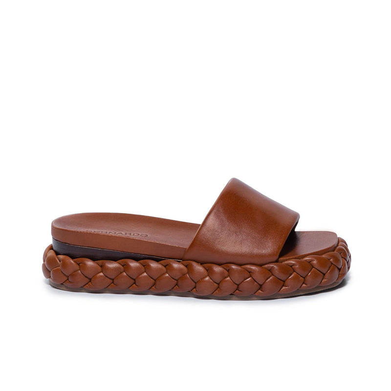 Bernardo Charleston Braided Slidesandaler Dame Sjokolade | LDC1671XU