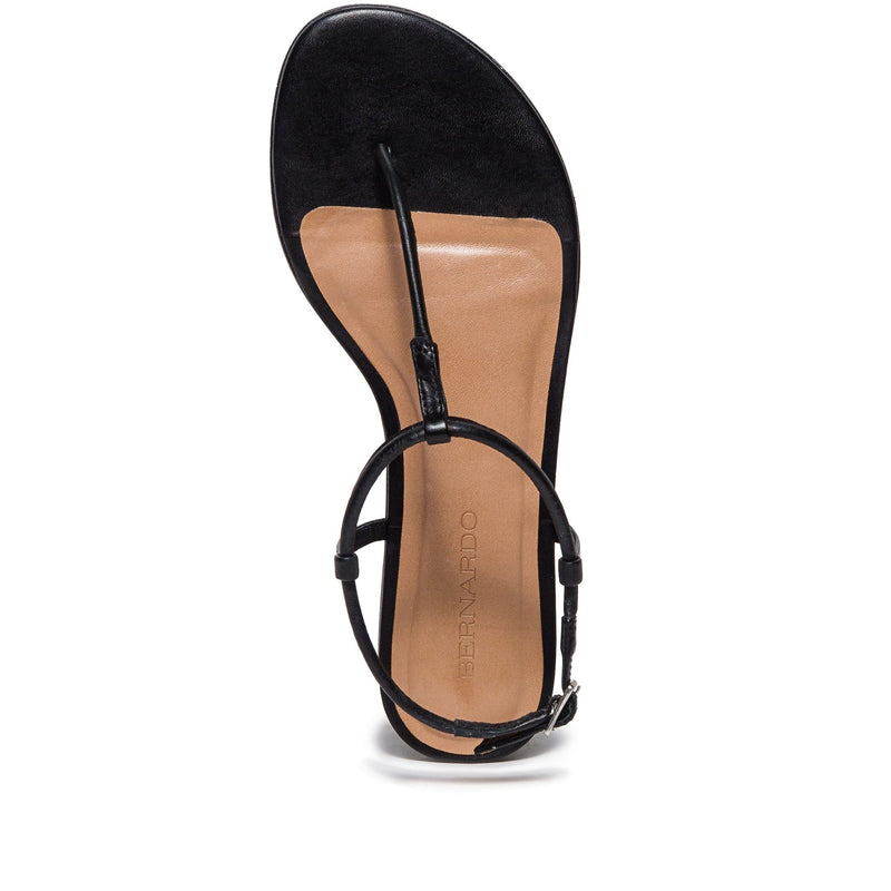 Bernardo Haven Thong Flate Sandaler Dame Svarte | RMV7940KR