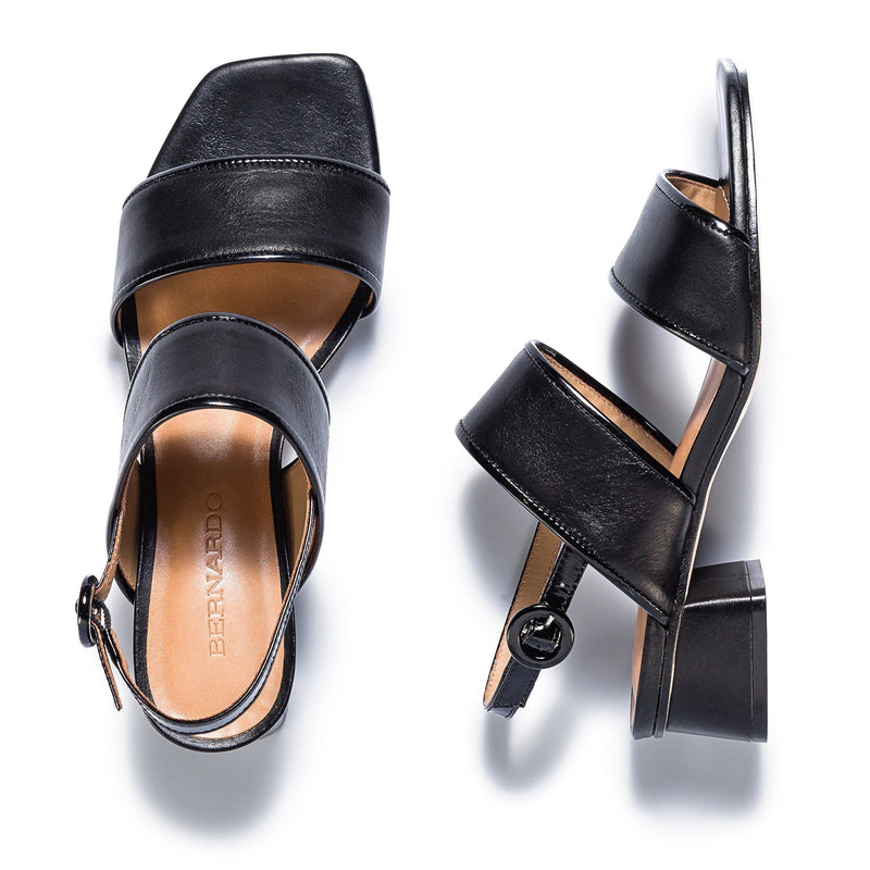 Bernardo Jasper Slingback Sandaler med Hæl Dame Svarte | CPC4274HB