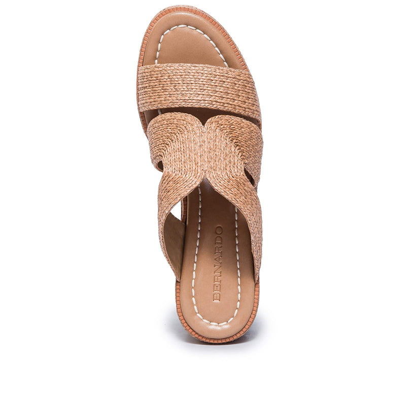 Bernardo Kaian Raffia Kile Sandaler Dame Brune | TPY517XI