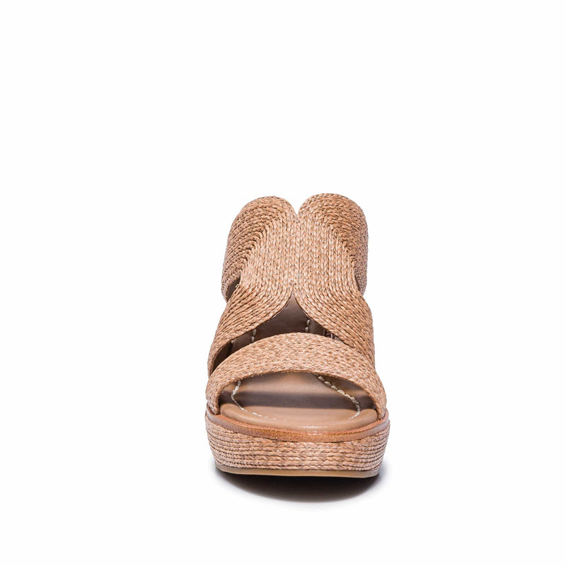 Bernardo Kaian Raffia Kile Sandaler Dame Brune | TPY517XI