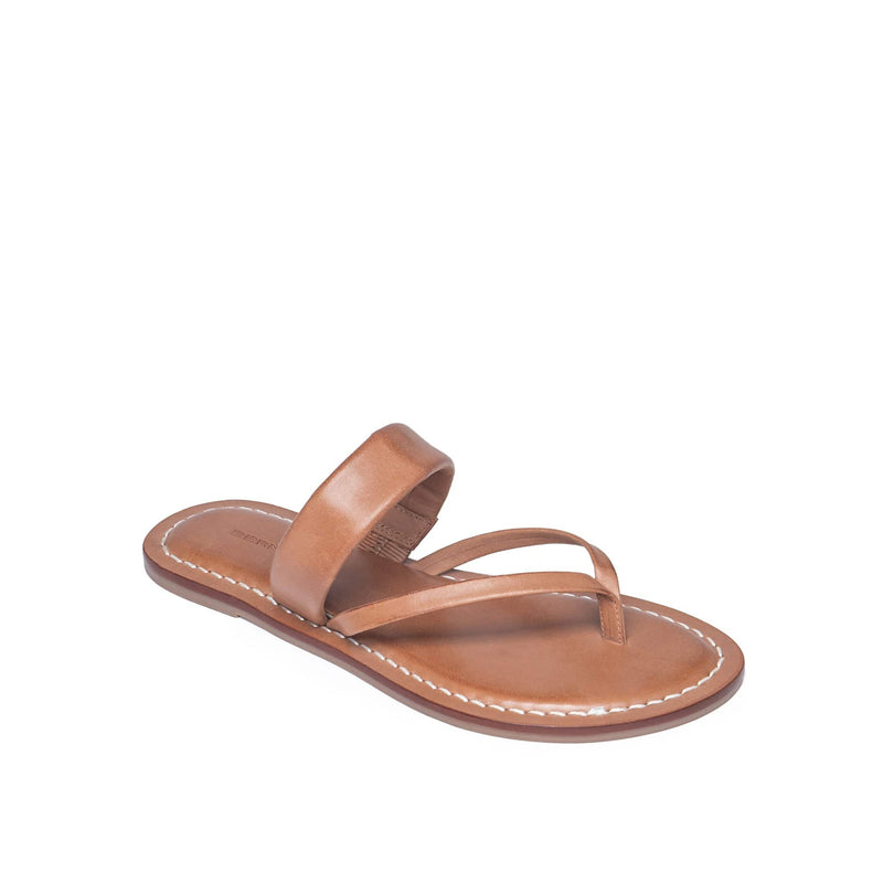 Bernardo Leia Thong Flate Sandaler Dame Brune | VRV4955VL