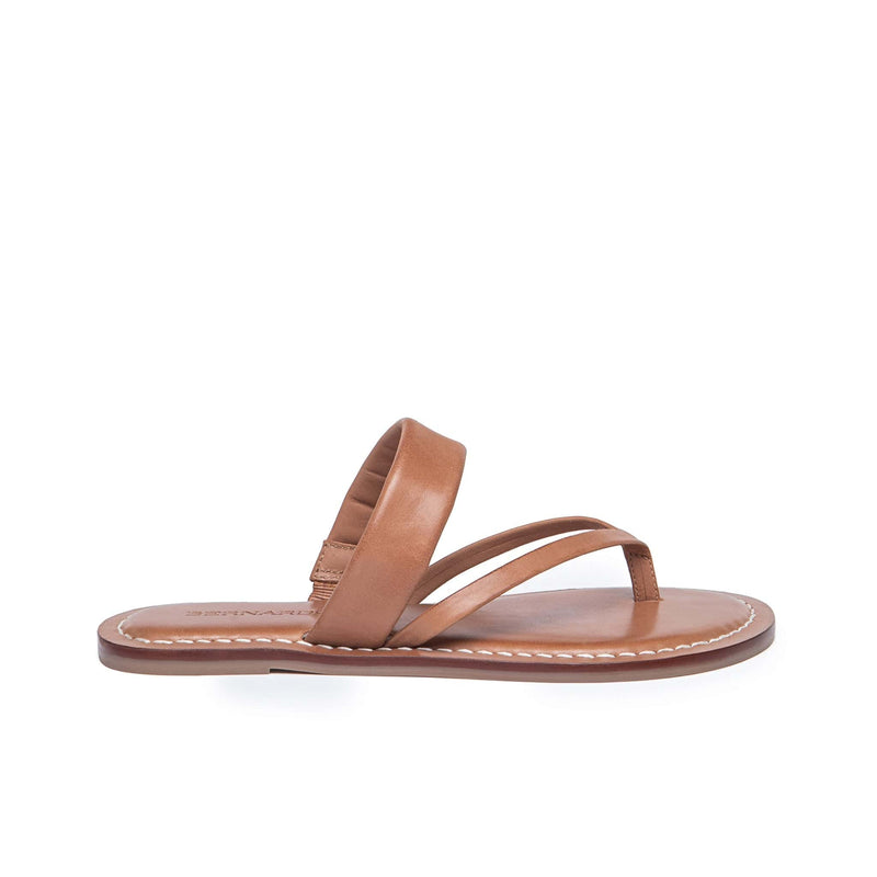 Bernardo Leia Thong Flate Sandaler Dame Brune | VRV4955VL