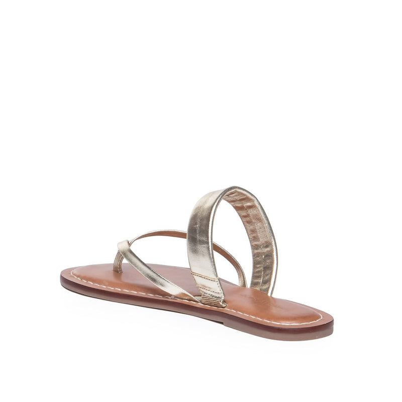 Bernardo Leia Thong Flate Sandaler Dame Gull | SIM4796YU