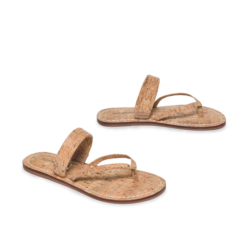 Bernardo Leia Thong Flate Sandaler Dame Brune | GQB7439WQ