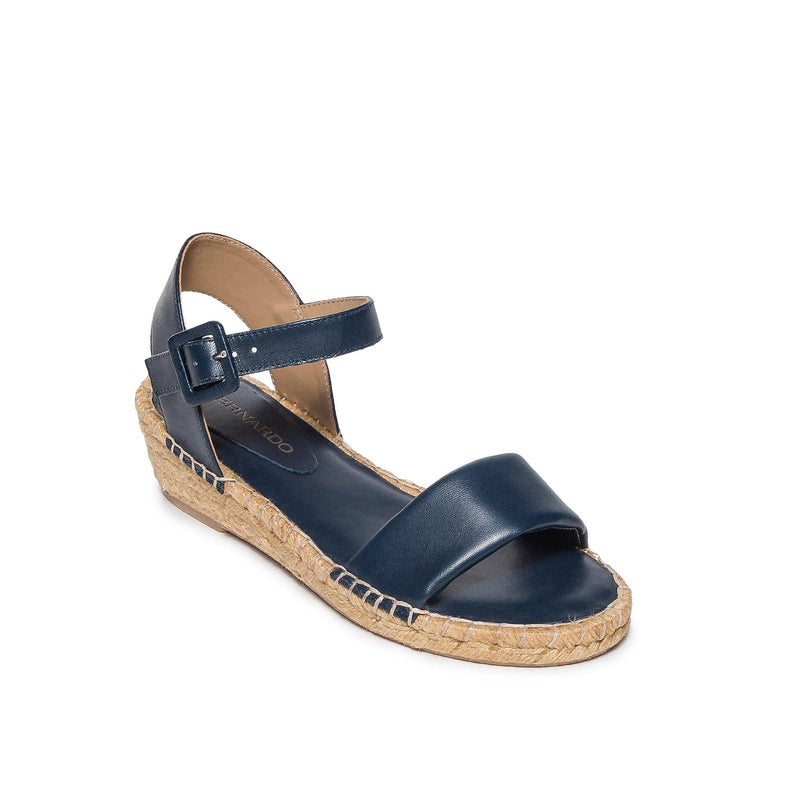 Bernardo Madrid Espadrille Kile Sandaler Dame Marineblå | VJQ3652WF