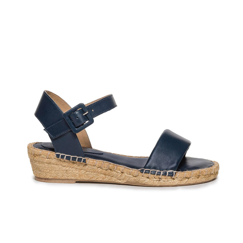 Bernardo Madrid Espadrille Kile Sandaler Dame Marineblå | VJQ3652WF