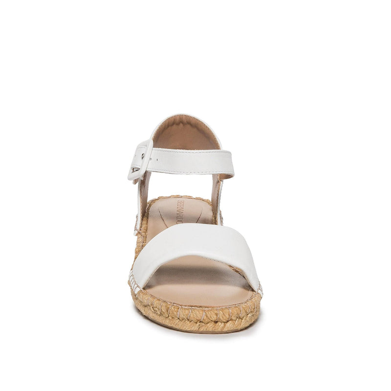 Bernardo Madrid Espadrille Kile Sandaler Dame Hvite | QUY8091ZO