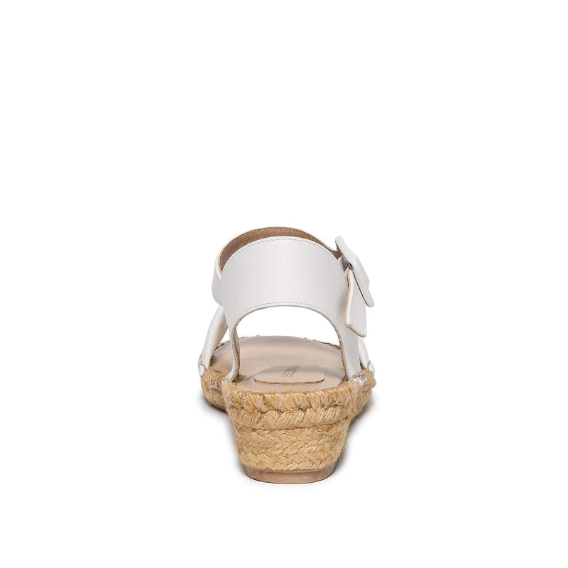 Bernardo Madrid Espadrille Kile Sandaler Dame Hvite | QUY8091ZO