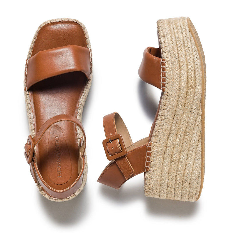 Bernardo Mallorca Espadrille Platåsandaler Dame Mørke Brune | ZCN2430AS