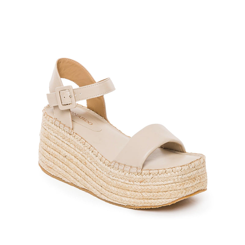 Bernardo Mallorca Espadrille Platåsandaler Dame Beige | SON5944ZQ