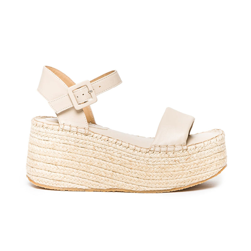 Bernardo Mallorca Espadrille Platåsandaler Dame Beige | SON5944ZQ