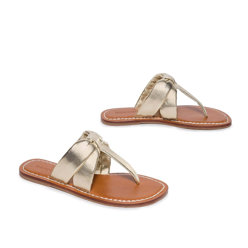 Bernardo Margaret Thong Slidesandaler Dame Gull | PXP3889RF