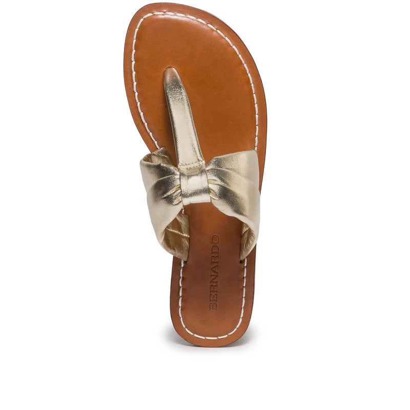 Bernardo Margaret Thong Slidesandaler Dame Gull | PXP3889RF