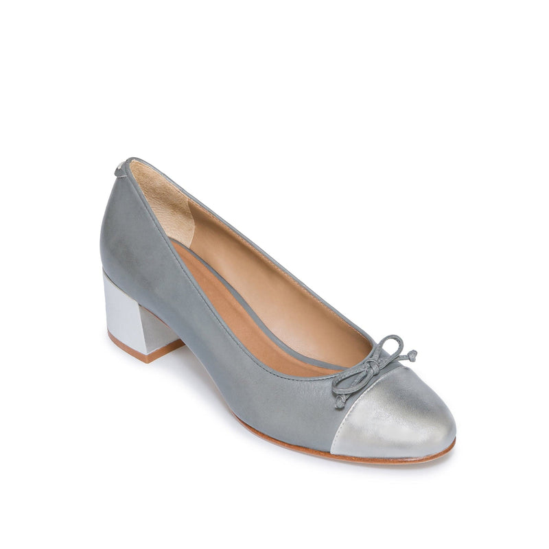 Bernardo Marisol Ballerina Pumps Dame Grå Sølv | BQY1355QF