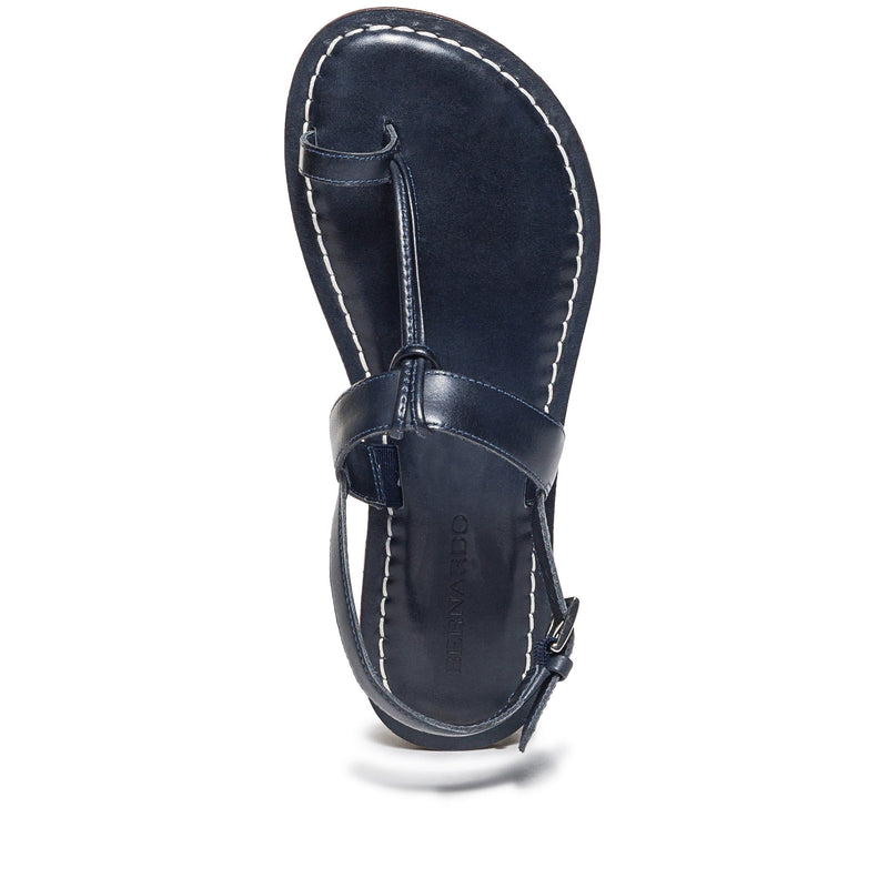 Bernardo Maverick 2 Toe Ring Flate Sandaler Dame Marineblå | NTL2876IY