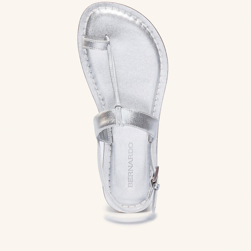 Bernardo Maverick 2 Toe Ring Flate Sandaler Dame Sølv | ORP4368IK