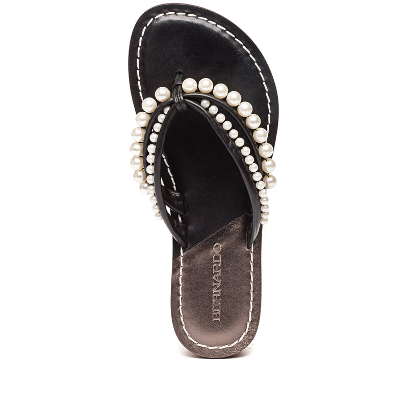 Bernardo Miami Pearl Slidesandaler Dame Svarte | PMN4049ON