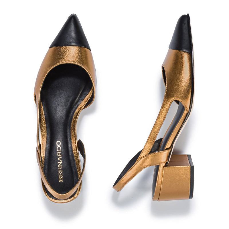 Bernardo Monroe Pumps Dame Mørke Brune Svarte | NTI8968UB