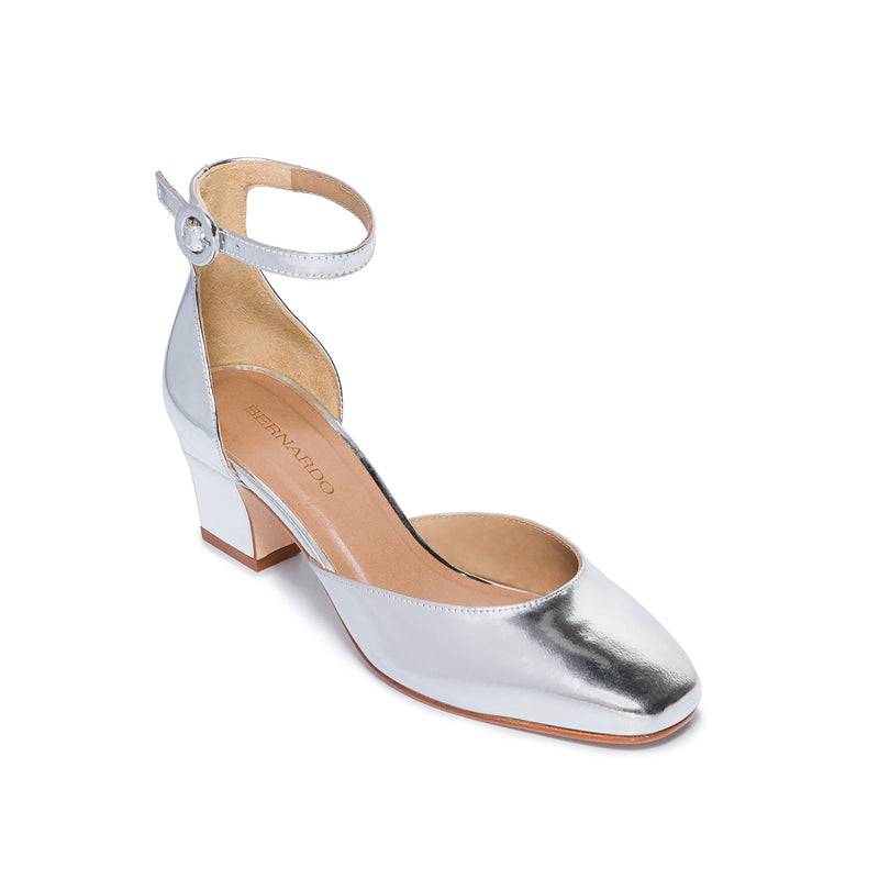 Bernardo Remy Mary Jane Pumps Dame Sølv | BCF4768JV