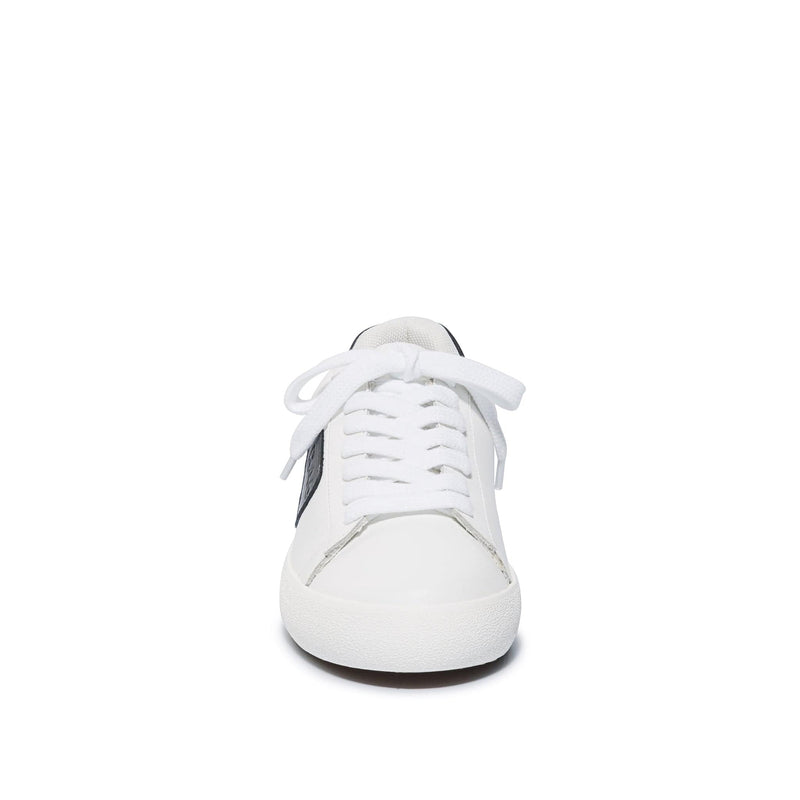 Bernardo Tatum Sneakers Dame Hvite Svarte | EJM376OC