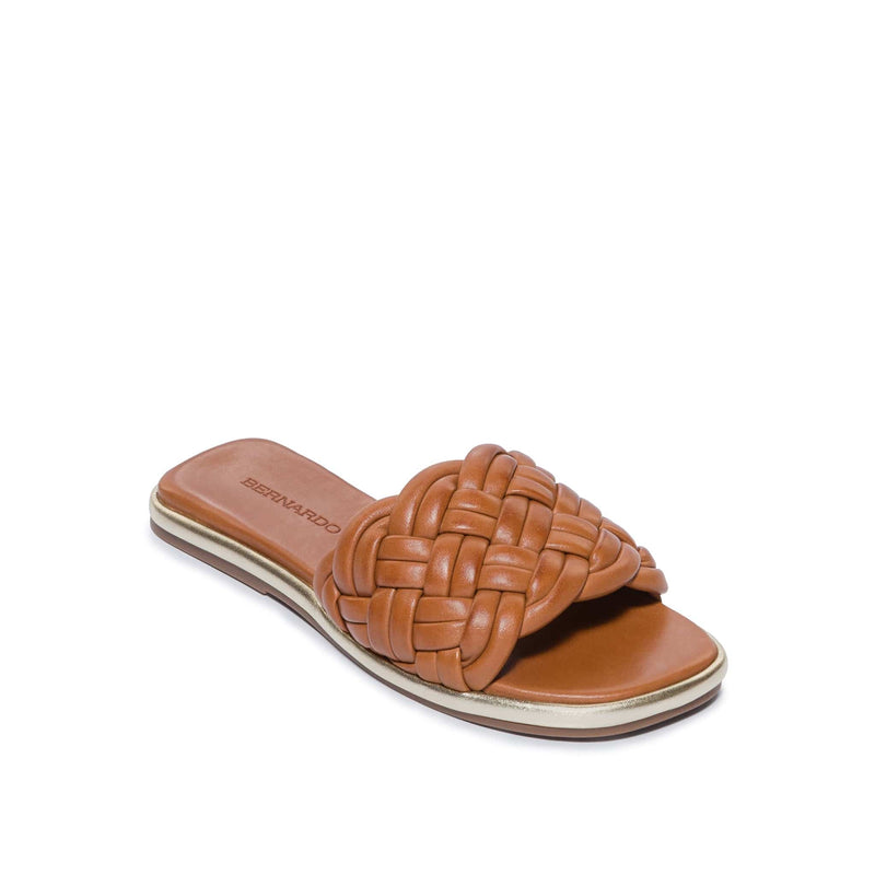 Bernardo Troy Woven Slidesandaler Dame Mørke Brune | PCV8368CK